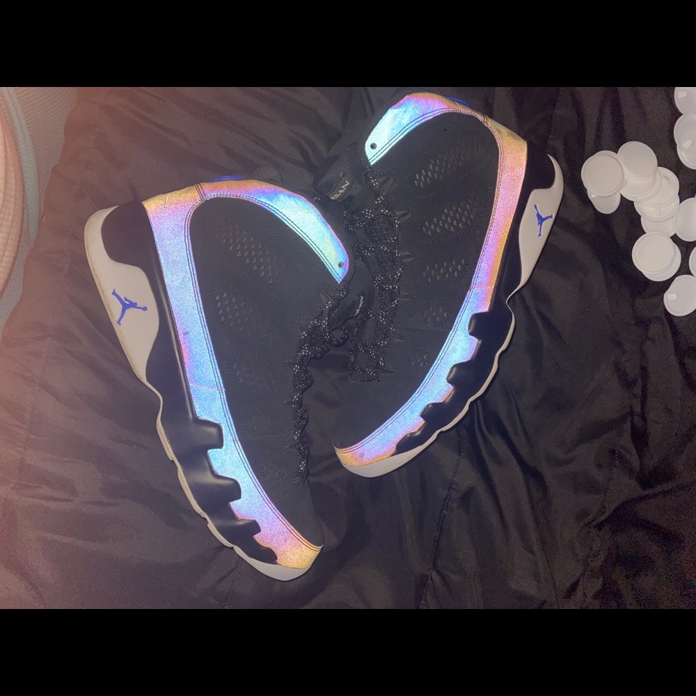 jordan 9 racer blue !